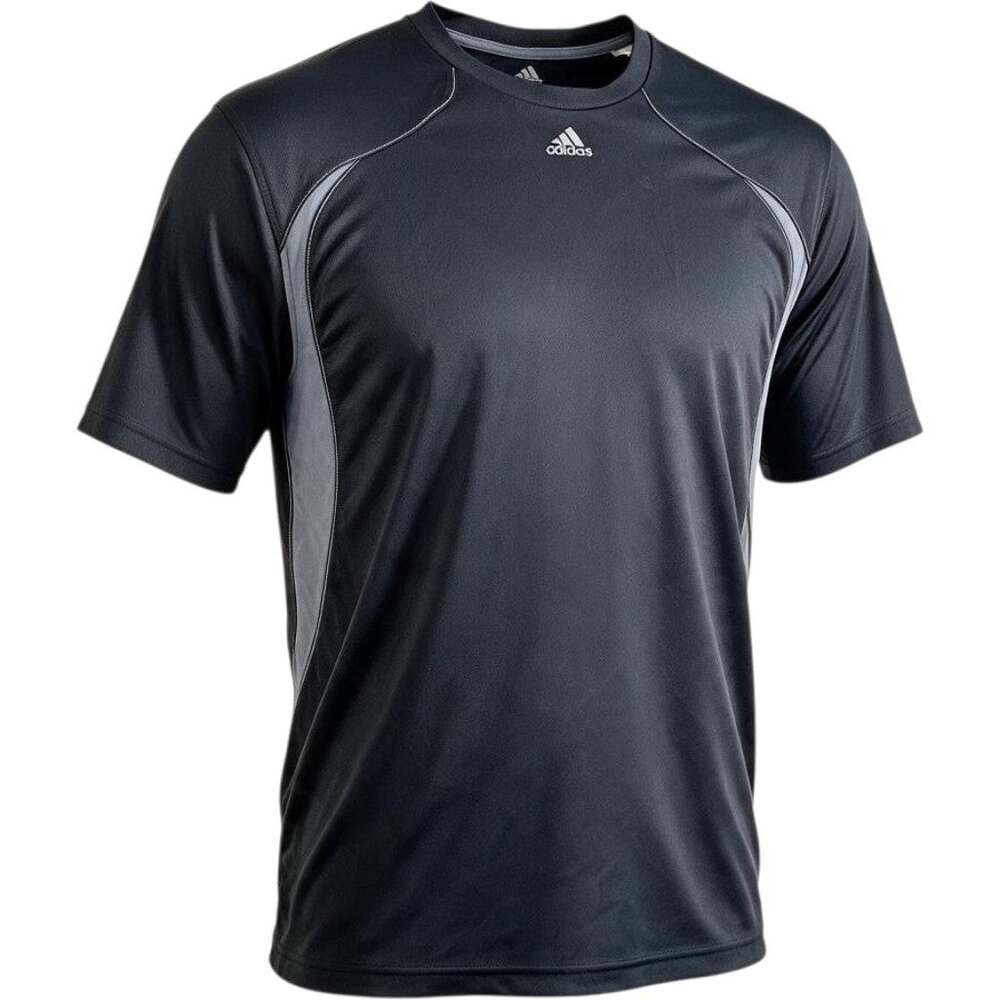 Adidas Men's Climalite Performance T-Shirt Training Gym Athletic Top Black XL